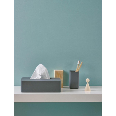 Aquanova Ona Tissue box Donkergrijs SHOWROOMMODEL SHOW23992