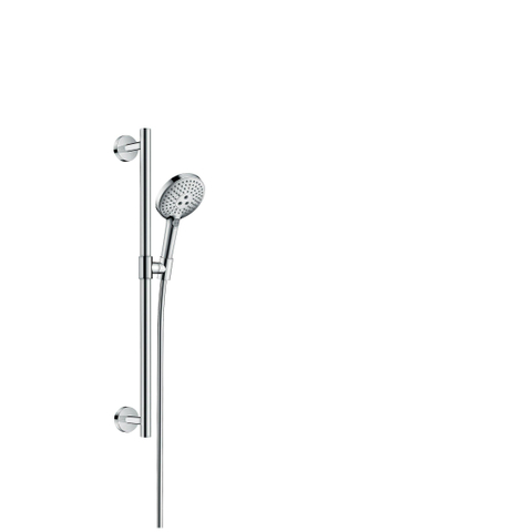 Hansgrohe Raindance Select S Doucheset - 120 - 3jet - met Unica Comfort - glijstang 65cm - hoogglans chroom SW66603