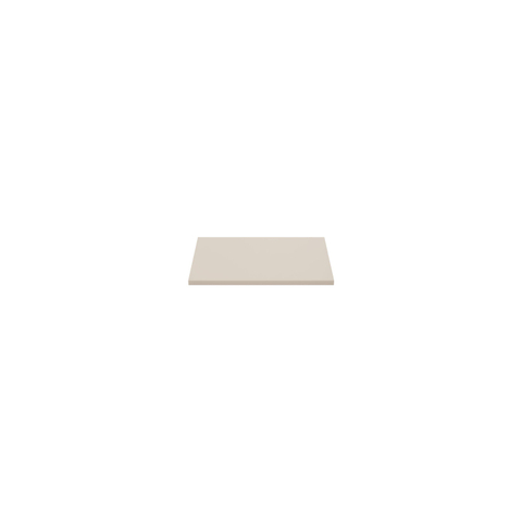 Saniclass Chaci Meuble sous-lavabo pour lave-mains - 40x55cm - 1 porte - avec tablette supérieure - cotton mat (beige) SW1448199