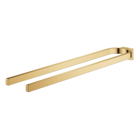 Grohe Selection Handdoekhouder - 36cm - dubbel - niet draaibaar - cool sunrise (goud) SW499722