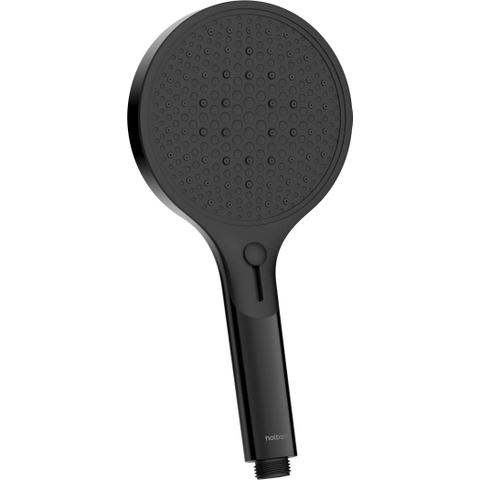 Hotbath &MORE Infinite Handdouche - 13.5cm - rond - kunststof - PVD - gepolijst zwart SW1245503