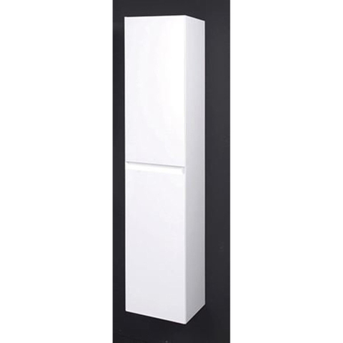 INK armoire de salle de bains 35x35cm 2 portes ouvrant à gauche/droite sans poignée laqué SW21259
