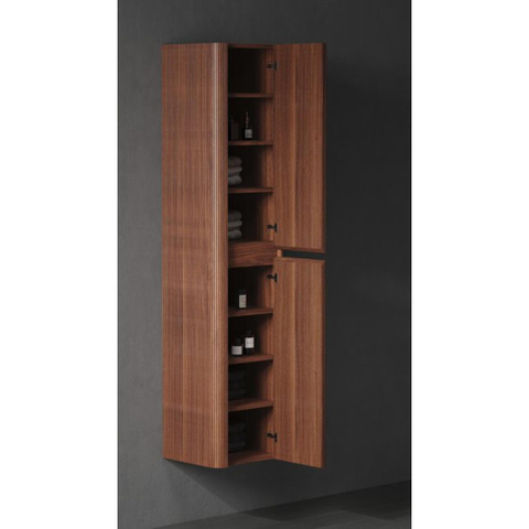 Royal Plaza Terra Edge Armoire haute - 40x35x170cm - nervuré - châtaignier (noyer) SW1449781