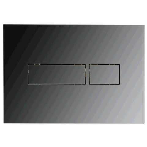Plieger Flair bedieningsplaat dualflush chroom -licht beschadigd- OUTLETSTORE STORE34871