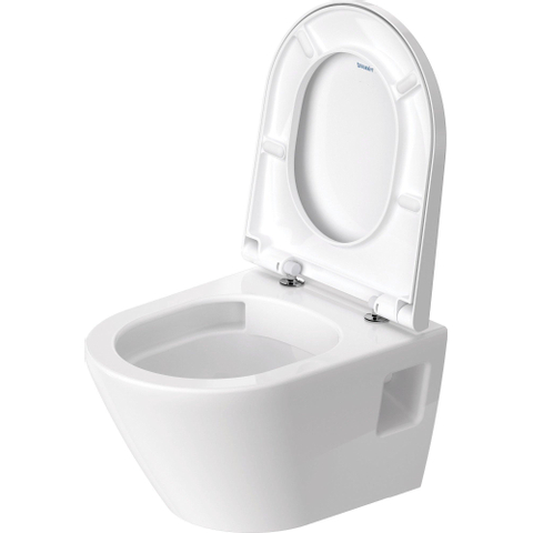 Duravit D-neo Wandcloset - diepspoel - rimless - 37x48x40cm - glans wit SW640515