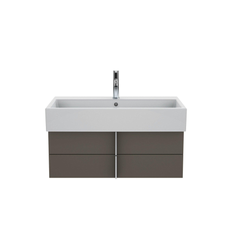 Duravit Vero air (meubel) wastafel - met kraangat - met overloop - 80x47cm - met wondergliss - wit SW156961
