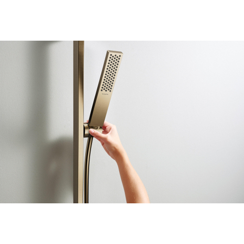 Hansgrohe Pulsify e Staaf - handdouche 100 - 1jet - ecosmart - geborsteld brons SW918071