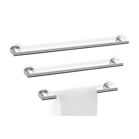 Zack SCALA Handdoekhouder - 66cm - enkel - hoogglans RVS SW23540