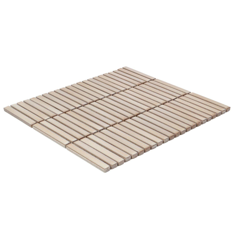 The Mosaic Factory Sevilla Mozaïektegel - 30.8x28.2cm - wand en vloertegel - glans - dessert beige SW1472847