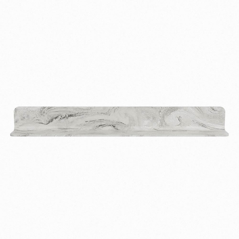 Mondiaz SPOT spiegel – Ø100 cm – met planchet – Glace (grijs marmer) SW1235638