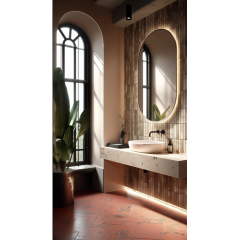The Mosaic Factory Natural Stone mozaïektegel - 30x30cm - 8mm - vierkant - mat beige SW1576310