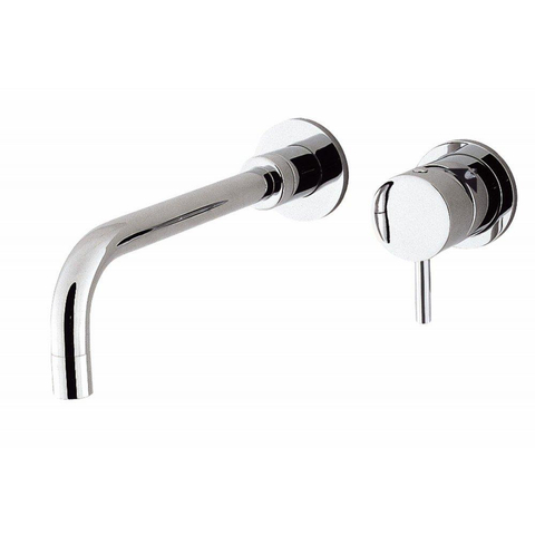 Crosswater Kai Inbouw wastafelkraan - 2 gats - met inbouwdeel - hoogglans chroom SW84109