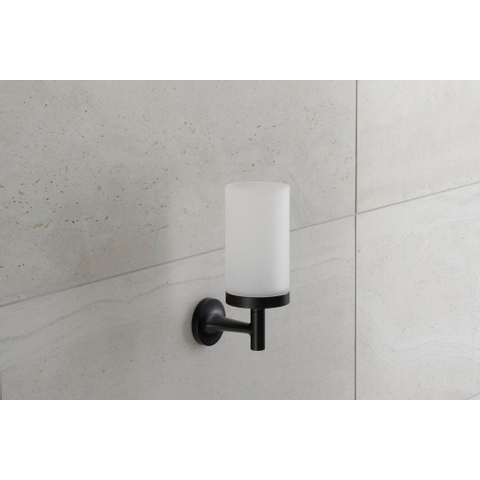 Duravit Starck T Tandenborstelhouder - matglas - mat zwart SW297076
