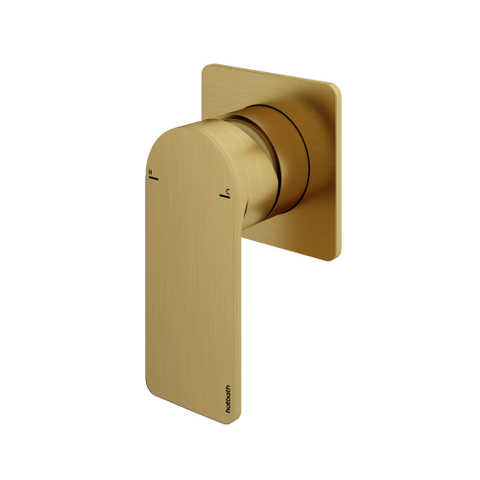 Hotbath Gal Afbouwdeel - voor Inbouwdouchemengkraan - PVD - geborsteld messing (goud) SW656071