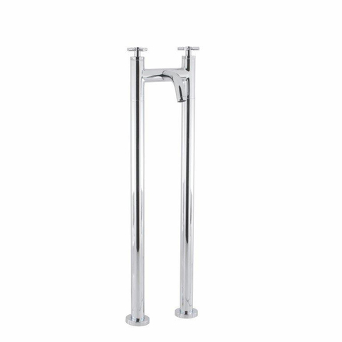 Crosswater Ancillary robinet de baignoire pieds autoportant chromé SW24253