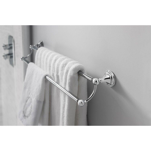 Crosswater Belgravia Handdoekhouder - dubbel - 60cm - hoogglans chroom SW24271