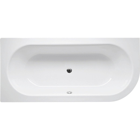 Bette Starlet IV bad plaatstaal hoekmodel 185x85x42cm Hoekopstelling Links it 0341257
