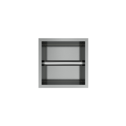 Hotbath &MORE Inbouw toiletrolhouder - 16x16x13cm - RVS 316 SW1245657