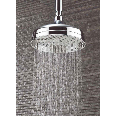 Crosswater Belgravia Hoofddouche - rond - 20cm - geschikt voor plafond/wand arm - hoogglans chroom SW24454