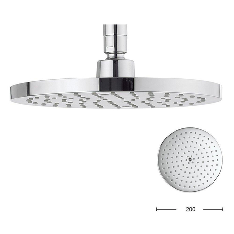 Crosswater Kai Hoofddouche - 20cm - hoogglans chroom SW24457