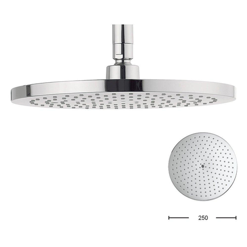 Crosswater Kai Hoofddouche - rond - 25cm - hoogglans chroom SW24462