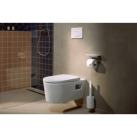 Hansgrohe IFrame Original S Drukplaatvoor - dualflush - mat wit SW1413495