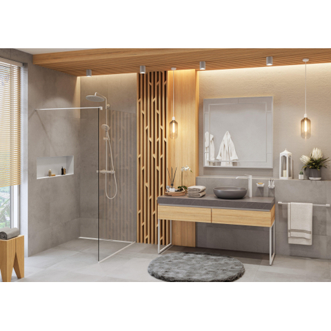 Hansgrohe VIVENIS ééngreeps wastafelmengkraan 252 zonder afvoer mat wit SW642513