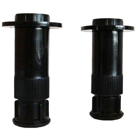 Saniclass Selva Douchebak poten - per set -zwart OUTLETSTORE STORE25203