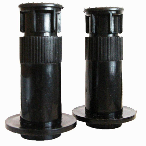 Saniclass Selva Douchebak poten - per set -zwart OUTLETSTORE STORE25203