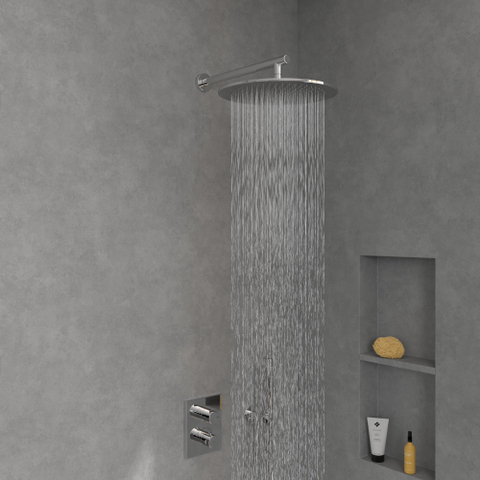Villeroy & Boch Universal Showers regendouche - 35cm rond - hoogglans chroom SW974370
