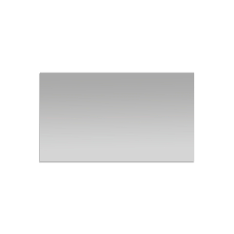FugaFlow Eccelente Arredo Miroir - 120x70cm - sans éclairage - à poser horizontalement et verticalement - sans cuivre SW1469306