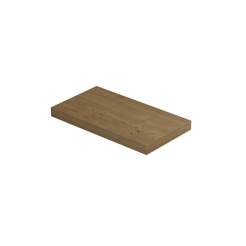 INK Play 1 tablette - 40x22x3.2cm - fixation invisible - carré - MDF placage naturel SW440233
