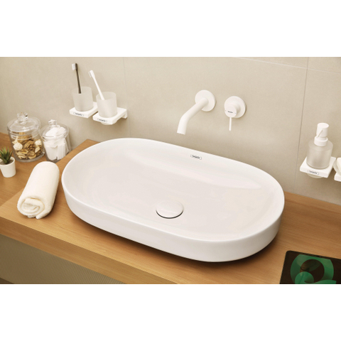 Hansgrohe Tecturis s Eengreeps wastafelkraan - inbouw - voor wandmontage - met uitloop 16 - 5 cm - wit SW918741