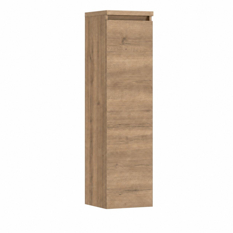 HR badmeubelen Armoire mi-haute - 35x35x130cm - 1 porte - ouverture à gauche - sans poignée - charleston SW741297