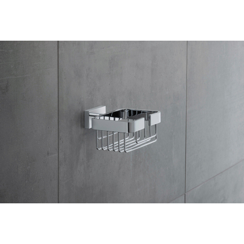 Duravit Karree Zeephouder draadmodel wandmodel - hoogglans chroom SW55118