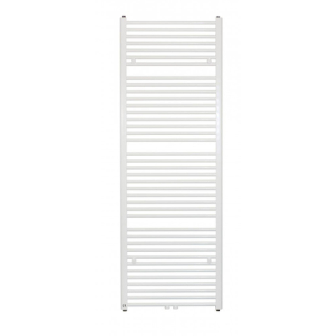 HR Badmeubelen Polo Designradiator - 60x8x118cm - middenaansluiting - 643 watt - wit glans SW732