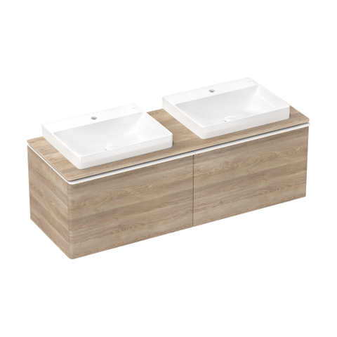 Hansgrohe Xelu Q wastafel - 60x48x8cm - 1 kraangat - inbouw - wit SW995275