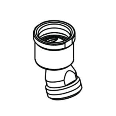 Hansgrohe Fixfit Kogelgewricht - voor Fixfit slangaansluiting - hoogglans chroom 0605470