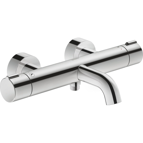 Duravit C.1 Badthermostaat - opbouw - 338x190x68mm - hoogglans chroom SW157844