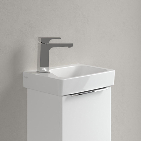 Villeroy & Boch Architectura Fontein - 26.5x36cm - 1 kraangat links - zonder overloop - White Alpine (wit) SW1162247