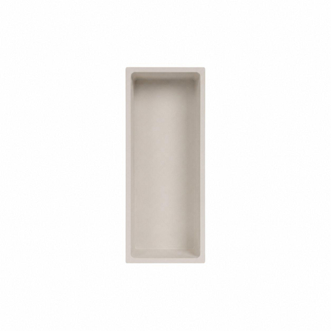 FugaFlow Eccelente Acces Nis Opbouw - 30x90x10cm - solid surface - beige mat SW1587850