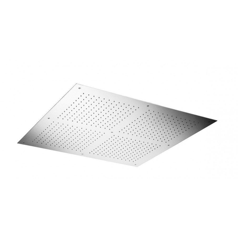 Hotbath Mate Inbouwhoofddouche - 90x90cm vierkant - geborsteld nikkel (RVS) SW22830