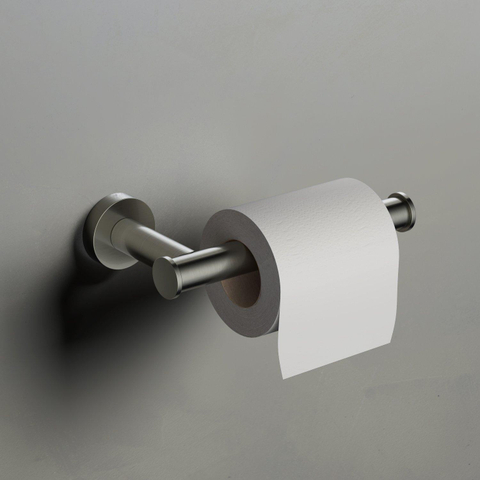 Hotbath Cobber Porte-papier toilette 16.5cm nickel brossé SW73903