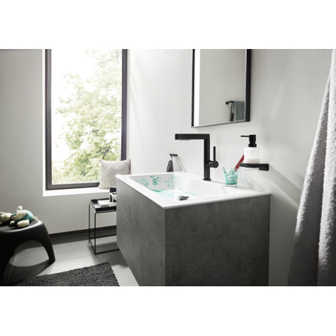 Hansgrohe AddStoris Q handdoekhaak dubbel - mat zwart SW651196