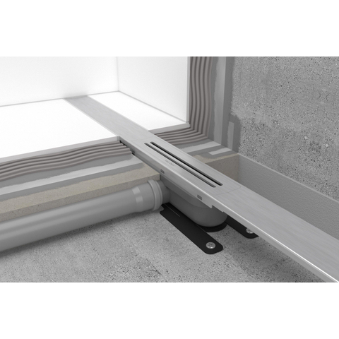 Easy drain R-line Clean Color caniveau de douche 70cm bronze brossé SW894141