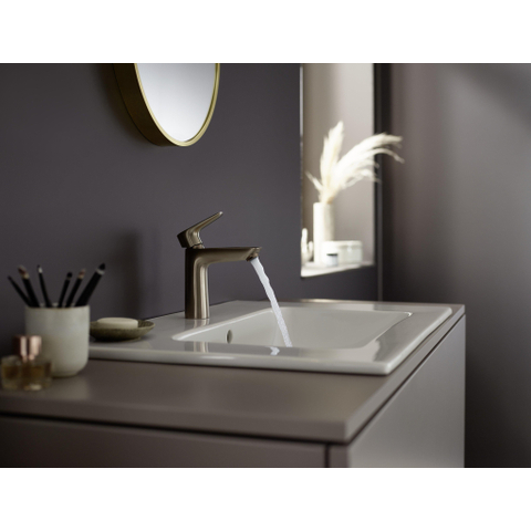 Hansgrohe Talis e 1 greeps wastafelkraan - 110 z afv - geborsteld brons SW451601
