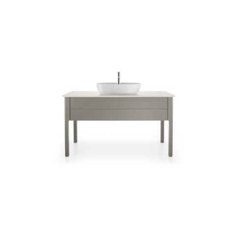 Duravit Luv Opzetwastafel - 60x40cm - met 1 kraangat - zonder overloop - glans wit SW227986