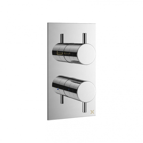 Crosswater MPRO Badkraan - inbouw - verticaal - hoogglans chroom SW31239