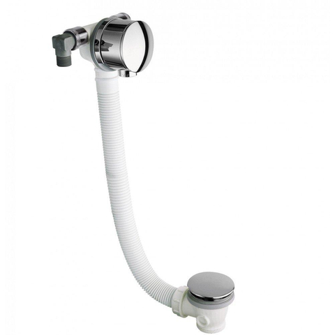 Crosswater Bath Fill bonde clic clac avec système vidage remplissage 52mm chrome SW31240