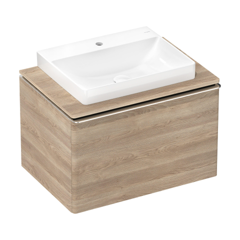 Hansgrohe Xelu Q wastafel - 60x48x8cm - 1 kraangat - inbouw - wit SW995275